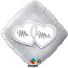 Folien-Ballon Mr. & Mrs. 46 cm