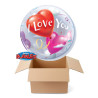 Folien-Ballon "Bubble" Love You