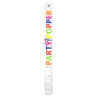 Party Popper Farbe weiss 57 cm