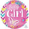 Folien-Ballon Baby Girl