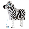 Folien Ballon Zebra