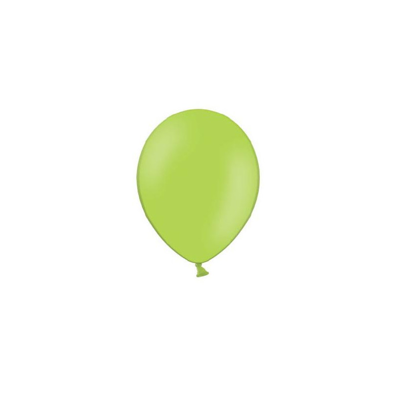 25 Rundballons 33 cm ø Lime Green