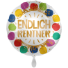 Endlich Rentner Folienballon