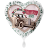 Wedding Day mit Oldtimer Folienballon