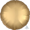 Rund Gold Satin Luxe  Folienballon