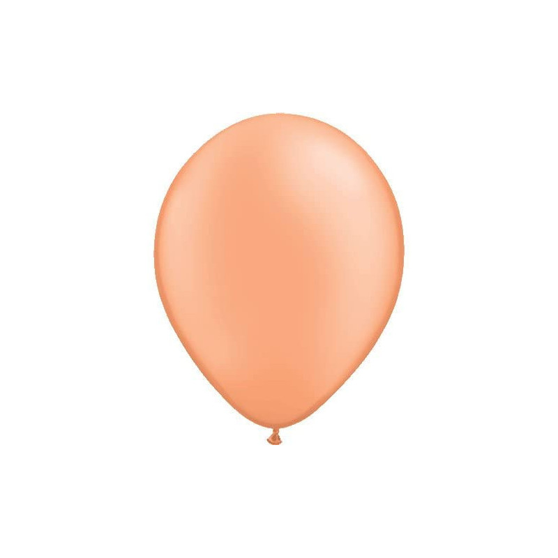 100 Rundballons 33 cm ø NEON orange nur solange Vorrat