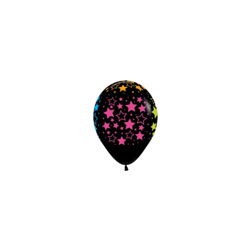 Rundballons 33 cm ø NEON Disco-Party nur solange Vorrat