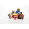 Motorrad mit Beiwagen Blech-Spielware