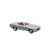 Mercedes Cabrio silbern  Blech-Spielware