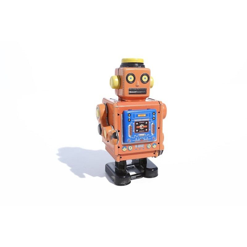 Roboter orange 10cm