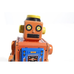 Roboter orange 10cm